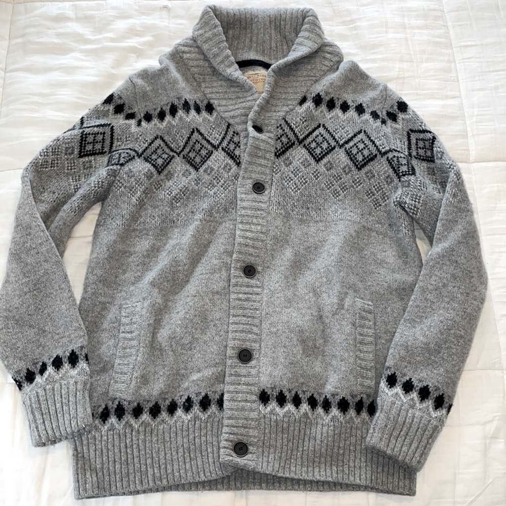 Mens wool sweater
